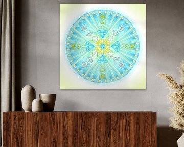 Mandala de cristal-Lady Faith-21.09.2023 sur SHANA-Lichtpionier