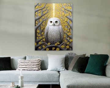 Mystieke vlucht: De betoverde reis van de witte uil