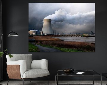 Doel nuclear power plant Belgium by Reinder