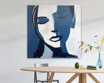 Modern Blauw van ARTEO Schilderijen