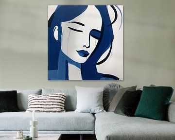 blau 118113 von ARTEO Gemälde