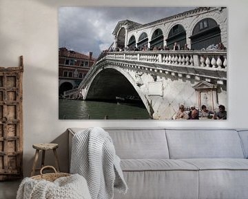 Rialto-Brücke in Venedig von Peter Maessen