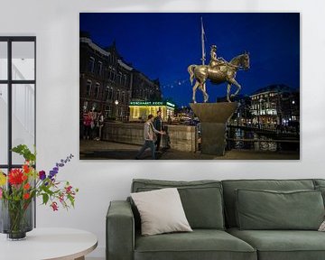 Amsterdam - Equestrian Statue of Queen Wilhelmina by t.ART
