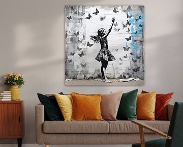 Street Art | Banksy Style sur Peintures accrocheuses