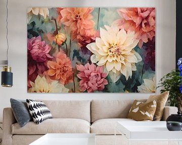 Les dahlias sont les meilleurs amis des filles sur Studio Allee