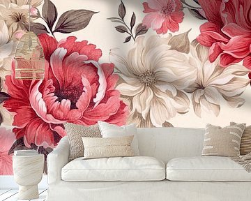 Vintage-Blumenmuster von Whale & Sons