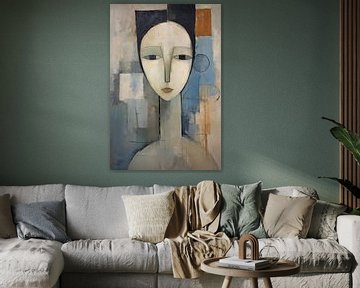 Vrouw abstract van Bert Nijholt