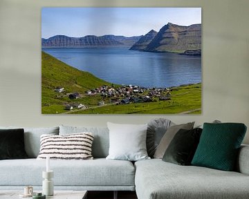 Landscape of the Faroe Islands 4 by Adelheid Smitt