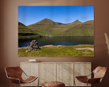 Landschaft der Färöer Inseln 3 von Adelheid Smitt