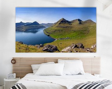Landscape of the Faroe Islands 1 by Adelheid Smitt