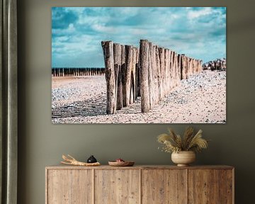 Breakwaters on the French Opal Coast