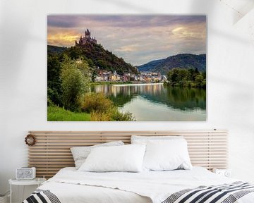 Cochem on the Moselle, Germany by Adelheid Smitt