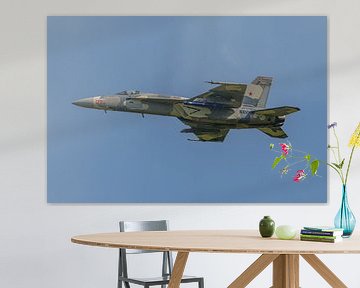 Décollage du Boeing F/A-18E Super Hornet de la marine américaine. sur Jaap van den Berg