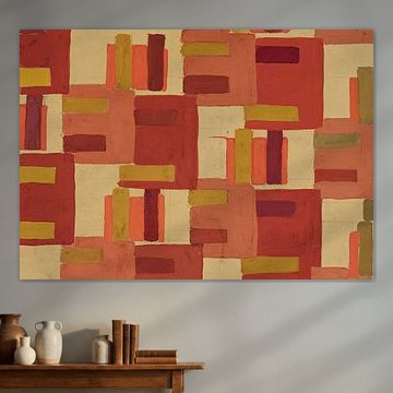 Frances Hodgkins - Zonder titel (textielontwerp nr. IV) (circa 1925)