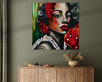 Woman of your dreams a figurative portrait nr 2