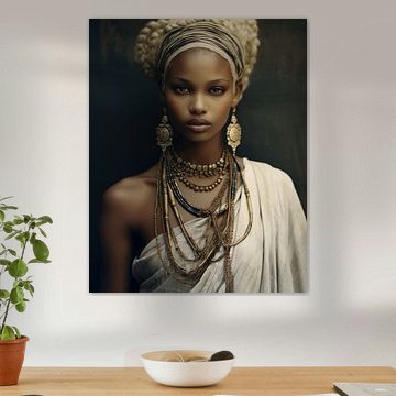 Blickfang: Afrikanische Frau von Carla Van Iersel