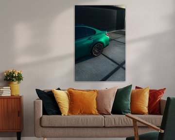 BMW M3 G80 Flughafen Schlichte Symmetrie von Sebastiaan van 't Hoog