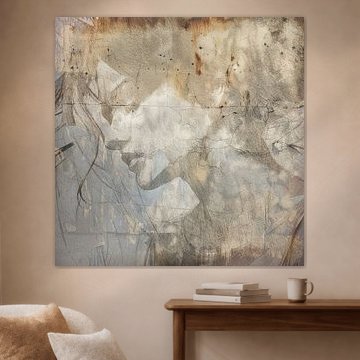 Faded Memories (gezien bij vtwonen) van Blikvanger Schilderijen