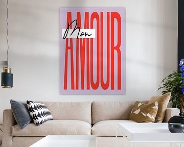 Mon Amour - Kleurvlakken van Malou Studio