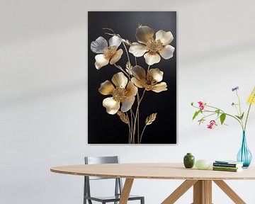 Gouden bloemen van Wall Wonder