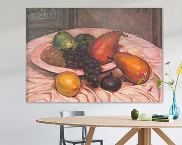 Emile Bernard - Stilleven met fruit (ca. 1920) van Peter Balan