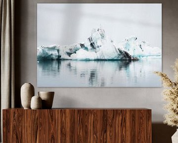 IJsbergen in Jökulsarlon van Pascal Deckarm