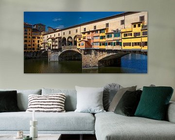 De Ponte Vechio in Florence van Joshua Waleson