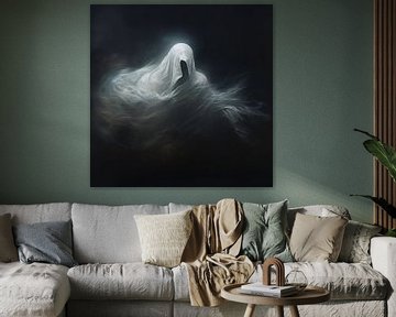 Spook of geest in abstracte look van Art Bizarre