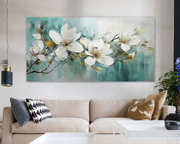 Magnolia bloesem 1 van Bert Nijholt