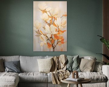 Magnolia bloesem 12 van Bert Nijholt