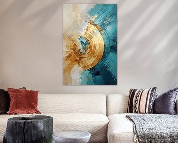 Abstracte ronde vormen van Wall Wonder