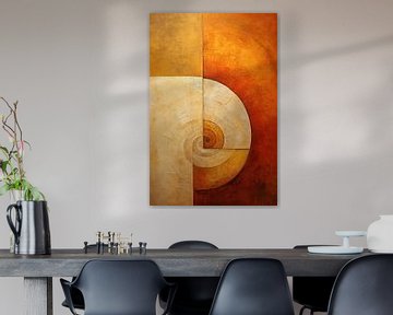 Abstracte ronde vormen van Wall Wonder