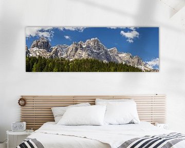 Panorama of the Dolomites by Henk Meijer Photography