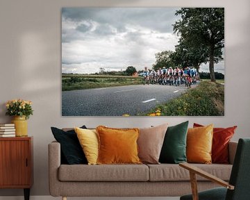 Peloton Dames EK Wielrennen 2023 | Drenthe, Nederland van Tijn Betten