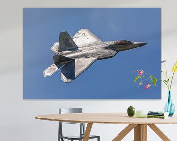 Lockheed Martin F-22 Raptor de l'armée de l'air américaine. sur Jaap van den Berg