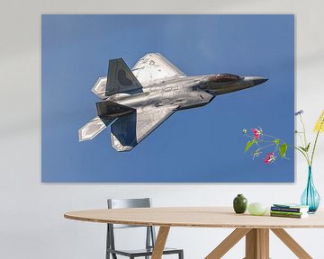 Lockheed Martin F-22 Raptor de l'armée de l'air américaine. sur Jaap van den Berg