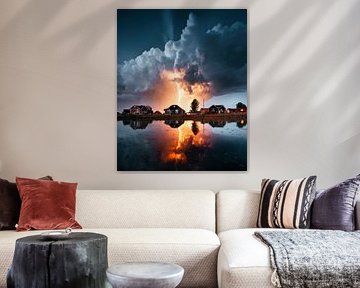 Onweer aan de horizon