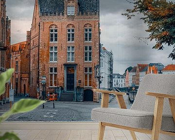 Historische panden in Brugge van Captured By Manon
