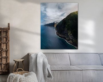 Die Küste Madeiras in Seixal von Visuals by Justin
