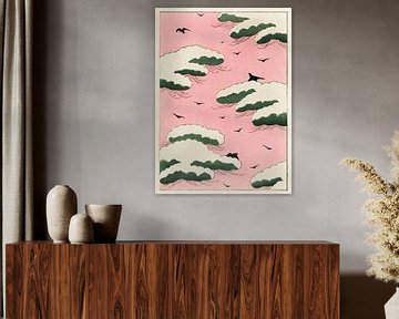 Pink sky illustration von Peter Balan