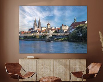 Historisch Regensburg aan de Donau