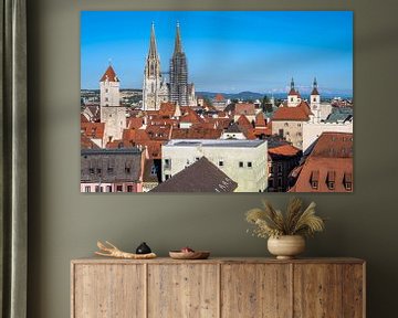 Uitzicht over Regensburg