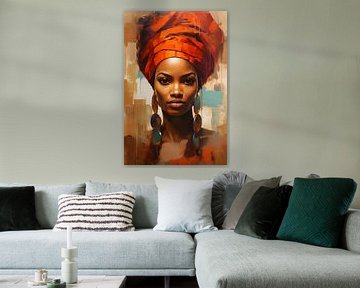 Afrikaanse Vrouw van But First Framing