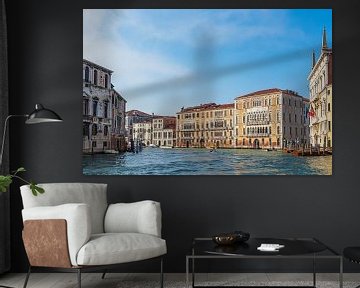 Blick auf historische Gebäude in Venedig, Italien von Rico Ködder