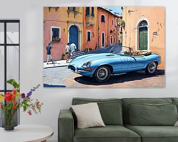 Jaguar E-Type Convertible by DeVerviersBelgium