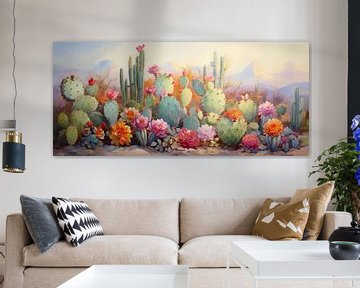 Cactus | cactus sur Blikvanger Schilderijen