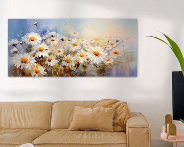 Peinture Daisy | daisy sur Blikvanger Schilderijen