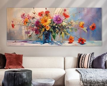 Schilderij Bloemen | bloemen van Blikvanger Schilderijen