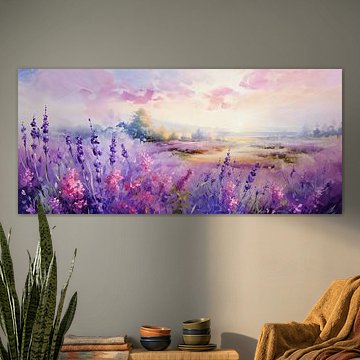 Lavendel malen von Blickfänger Gemälde