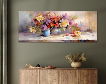 Peinture de fleurs sur Blikvanger Schilderijen